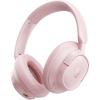 Baseus Bass BH1 NC Wireless Over-Ear Noise Cancelling Headphones - Nebula Pink - Real-time -45dB Adaptive ANC - Fully foldable design - Hi-Res Audio with LDAC - SuperBass 2.0 - CloudComfort ear cushions - 5-mic AI clear calls - Up to 55hrs