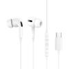 Baseus Encok CZ18 Wired USB-C In-Ear Headphones - Moon White 10mm drivers - Noise-isolating design - In-line microphone & 3-button remote - Compatible with USB-C iPhone, Samsung Galaxy & more - 2 Year Warranty Baseus Encok CZ18 Wired USB-C In-Ear Headphones - Moon White 10mm drivers - Noise-isolating design - In-line microphone & 3-button remote - Compatible with USB-C iPhone, Samsung Galaxy & more - 2 Year Warranty