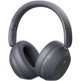 Baseus Bass 35 Max Wireless Over-Ear Headphones - Twilight Grey 40mm bass-enhanced drivers - Bluetooth 5.3 - Foldable headband & ultra-soft earpads - Up to 50hrs battery life - 2 Year Warranty