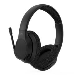 Belkin SoundForm Adapt Wireless Over-Ear Headset - Black for WFH, Remote Work, Casual Gaming & More - Flip-to-mute Noise-Cancelling Boom Mic - USB Audio + 3.5mm + Bluetooth - Up to 65 Hours Battery Life with USB-C Fast Charging - 2 Year War
