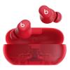 Beats Solo Buds True Wireless Earbuds - Transparent Red Big Iconic Beats Sound - Clear Voice Calls - Compatible with iPhone & Android - Up to 18hrs playtime with USB-C Fast Charging