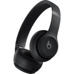 Beats Solo 4 Wireless On-Ear Headphones - Matte Black Spatial Audio with Dynamic Head Tracking - Lossless Audio via USB-C or 3.5mm - Compatible with iPhone & Android - Up to 50 hours of battery life