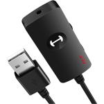 Edifier GS01 External USB Sound Card for gaming & more - USB-A input + 3.5mm output, volume control, microphone mute button, compatible with PC/Mac/Linux/PS4, 1.2m cable