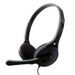 Edifier K550 Wired PC Headphones with Boom Mic - Black 30mm Drivers - 2m Cable with 3.5mm Jack - Volume & Mute Controls - 3.5mm Microphone/Audio Splitter Cable for PC Included