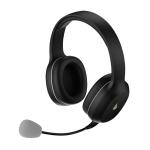 Edifier K750W WFH Wireless Over-Ear Stereo Headset with Boom Microphone - Black - Clear calls with 2 noise-cancelling mics - Bluetooth 5.4 - 40mm dynamic drivers - Large comfortable earpads - Edifier ConneX app - Up to 33hrs talk time/55hrs