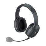 Edifier K750W WFH Wireless Over-Ear Stereo Headset with Boom Microphone - Grey - Clear calls with 2 noise-cancelling mics - Bluetooth 5.4 - 40mm dynamic drivers - Large comfortable earpads - Edifier ConneX app - Up to 33hrs talk time/55hrs