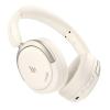 Edifier Atom Max Wireless Over-Ear Noise-Cancelling Headphones - White Hybrid Active Noise Cancellation - Hi-Res Audio over USB-C - Foldable Design - Edifier ConneX App for iPhone & Android - Bluetooth 5.4 with Multipoint - Up to 26hrs Batt