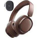 Edifier Evo Space ES850NB Wireless Over-Ear Noise-Cancelling Headphones - Brown - 40mm Titanium drivers - Clear calls & folding design - Hi-Res LDAC Bluetooth 5.4 + USB-C wired input - Touch-to-Chat - Travel case included - Up to 53hrs play