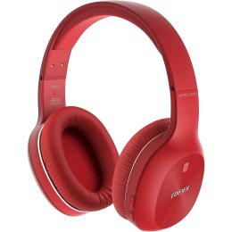 Edifier W800BT Plus Wireless Over-Ear Headphones - Red Qualcomm AptX - Bluetooth 5.1 - 40mm Drivers - Multipoint - 3.5mm Connection - Edifier Connect App for Android & iPhone - Up to 55 Hours Battery Life