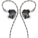 FiiO JH5 Hybrid 5-Driver Wired In-Ear Monitor Headphones - Black 0.78 2pin Detachable Silver-plated Copper 3.5mm Braided Cable - 1x Dynamic + 4x Balanced Armature Three-Way Design - Hi-Res Audio Certified