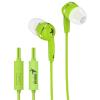 Genius HS-M320 Wired In-Ear Headphones - Green with Microphone Genius HS-M320 Wired In-Ear Headphones - Green with Microphone