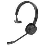 Jabra Evolve 65 TE Mono Bluetooth On-Ear Headset - Teams Certified USB-A / Busy Light / Up to 30m Distance / Up to 16-Hour Talk-Time