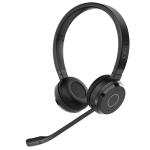 Jabra Evolve 65 TE Bluetooth On-Ear Headset - Teams Certified USB-A / Busy Light / Up to 30m Distance / Up to 16-Hour Talk-Time