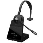 Jabra Engage 75 SE - Mono DECT Wireless On-Ear Headset with Charging Stand 2-Mics Noise Cancellation - Busy Light - Fast Charge - Up to 150m Distance - Up to 13-Hour Talk-time - Bluetooth