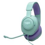 JBL QUANTUM 100 PC Gaming Headset - Cyan Stereo - 3.5mm -