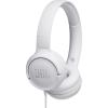 JBL Tune 500 Wired On-Ear Headphones - White Microphone - JBL Pure Bass Sound - Lightweight and Foldable Design - Tangle-free Flat Cable JBL Tune 500 Wired On-Ear Headphones - White Microphone - JBL Pure Bass Sound - Lightweight and Foldable Design - Tangle-free Flat Cable
