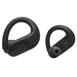 JBL Endurance Peak 3 True Wireless Sports In-Ear Headphones - Black Sweatproof & Waterproof - Secure PowerHook Design - Ambient Aware & Talk Thru - Up to 10 Hours Battery Life / 50 Hours Total Charging Case