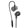 JBL Endurance Run 2 Wired Sports In-Ear Headphones - Black IPX5 Sweatproof - Angled 3.5mm Jack - Two Ways to Wear with FlipHook Design JBL Endurance Run 2 Wired Sports In-Ear Headphones - Black IPX5 Sweatproof - Angled 3.5mm Jack - Two Ways to Wear with FlipHook Design