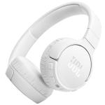 JBL Tune 670 BTNC Wireless Noise Cancelling Headphones - White Adaptive ANC - JBL App Support - Foldable - Bluetooth 5.3 - Multipoint - Up to 44 Hours Battery Life (ANC On)