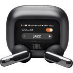 JBL Live Flex 3 True Wireless Noise Cancelling Open-Fit Earbuds with Smart Case - Black