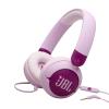 JBL JR 320 Wired On-Ear Headphones for Kids - Purple Microphone - Safe sound <85dB - Stickers included - Foldable & durable - 3.5mm jack