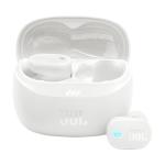 JBL Tune Buds 2 True Wireless Noise Cancelling Earbuds - White JBL Pure Bass Sound - Adaptive ANC & Smart Ambient - Multipoint - IP54 sweat & water resistant - Personalised sound - 6-mic clear calls - Up to 10hrs battery life/40hrs with cas