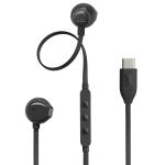 JBL Tune 305C USB-C Wired Hi-Res Earbuds - Black In-line Mic with 3-Button Remote - Comfortable Open Fit - For USB-C iPhone / Samsung Galaxy / Android / Windows PC & More