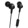 JBL C150SI Wired In-Ear Headphones with Mic - Black 1-Button Remote - 3.5mm Jack - JBL Signature Sound - Lightweight & Comfortable