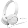 JBL Tune 520C USB-C Wired On-Ear Headphones - White In-Line Microphone & 3-button Remote - Lightweight & Foldable - 32mm Dynamic Drivers - For USB-C iPhone, Mac, Samsung, Android, Windows PC & more