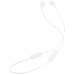 JBL Tune 235BT Wireless Earbuds - White - JBL Pure Bass Sound - 12.5mm Drivers - In-Line Mic with 3-Button Remote - IPX4 - Multipoint - Google Fast Pair - Up to 25hrs playtime with USB-C fast charging