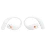 JBL Endurance Zone True Wireless Open-Ear Sports Earbuds - White JBL OpenSound Technology - IP68 Sweat & Water Resistant - Rugged & Durable - Secure Earhook Fit - 4-Mic Clear Calls - Multipoint - Up to 8hrs playtime/32hrs with charging case