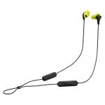JBL Endurance Run 3 BT IP65 Sweatproof Wireless In-Ear Sports Headphones - Black & Lime - Fliphook 2-way Design - Magnetic Buds - In-line mic & 3-button remote - Up to 25 hours playtime