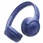 JBL Tune 530BT Wireless On-Ear Headphones - Blue Custom 33mm Drivers with JBL Pure Bass Sound - Lightweight & Foldable - Multipoint - Bluetooth 6.0 - Google Fast Pair + Microsoft Swift Pair - Up to 76 Hours Battery Life