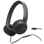 JBL Tune 530C USB-C Wired On-Ear Headphones - Black In-Line Microphone & 3-button Remote - Lightweight & Foldable - 33mm Custom Drivers - For USB-C iPhone, Mac, Samsung, Android, Windows PC & more