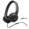 JBL Tune 530 Wired On-Ear Headphones - Black Microphone - 33mm Drivers with JBL Pure Bass Sound - Lightweight, Comfortable & Foldable - Tangle-Free Flat Cable with 3.5mm Aux Jack