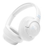 JBL Tune 780NC Wireless Over-Ear Noise Cancelling Headphones - White Adaptive ANC + Smart Ambient - Foldable Design - JBL App Support - Multipoint - Bluetooth 6.0 - 3.5mm to USB-C Cable Included - Up to 50hrs Battery Life (ANC on)