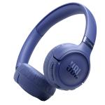 JBL Tune 680NC Wireless On-Ear Noise Cancelling Headphones - Blue Bluetooth 6.0 - Adaptive ANC - Multipoint - Fully Foldable Design - JBL Headphones App - 3.5mm to USB-C Cable Included - Up to 50hrs playtime (ANC On)
