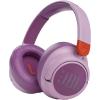 JBL JR 460NC Wireless Noise Cancelling Headphones for Kids - Pink ANC - JBL Safe Sound (<85dB) - Communicate with Built-in Microphone - Up to 20 Hours Battery Life JBL JR 460NC Wireless Noise Cancelling Headphones for Kids - Pink ANC - JBL Safe Sound (<85dB) - Communicate with Built-in Microphone - Up to 20 Hours Battery Life