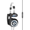 Koss PortaPro Stereo Wired Open-Backed On-Ear Headphones with Mic & Remote Koss 60ohm 35mm High-Resolution Dynamic Drivers - Ultra-Lightweight & Foldable - 1.2m Cable - 3.5mm Jack - 2 Year Warranty