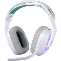 Logitech LIGHTSPEED G522 Wireless RGB Gaming Headset - White Tri-mode Connectivity, Best In Class Mic, Lightweight Comfort