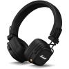 Marshall Major V Wireless On-Ear Headphones - Black Rugged & Foldable - Marshall Signature Sound - Qi Wireless Charging - Bluetooth 5.3 - Up to 100 Hours Battery Life