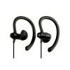 Moki 90 Sports In-Ear Headphones - Black Ear Hook Design Moki 90 Sports In-Ear Headphones - Black Ear Hook Design