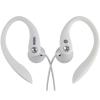 Moki ACC-HCS Wired Sports In-Ear Headphones - White Ear Hook Design Moki ACC-HCS Wired Sports In-Ear Headphones - White Ear Hook Design
