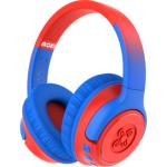 Moki Mixi Wireless Headphones for Kids - Blue Red Volume Limited