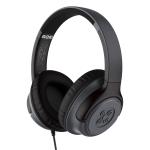 Moki Mixi Type-C Connect Wired Volume Limited Headphones - Black/Grey