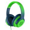 Moki Mixi Type-C Connect Wired Volume Limited Headphones - Green/Blue