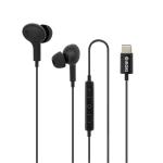 Moki Type-C Connect Earphones Inner Ear + Mic & Control - Black