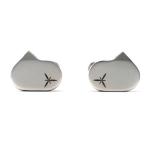 MOONDROP LAN Dynamic Wired In-Ear Monitor Headphones - Black 0.78 2pin Detachable 3.5mm Cable - 10mm High-Performance Dynamic Drivers - Stainless Steel Shell - 15Hz-37kHz - 32ohms - Storage bag included