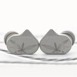 MOONDROP LAN Dynamic Wired In-Ear Monitor Headphones - Black 0.78 2pin Detachable 3.5mm Cable - 10mm High-Performance Dynamic Drivers - Stainless Steel Shell - 15Hz-37kHz - 32ohms - Storage bag included