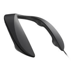 Panasonic SoundSlayer SC-GN01 Wearable Immersive Gaming Speaker System - 4-Channel 3D Surround Sound - Integrated Dual Microphones - RPG + FPS + Voice Modes - 3m USB Cable